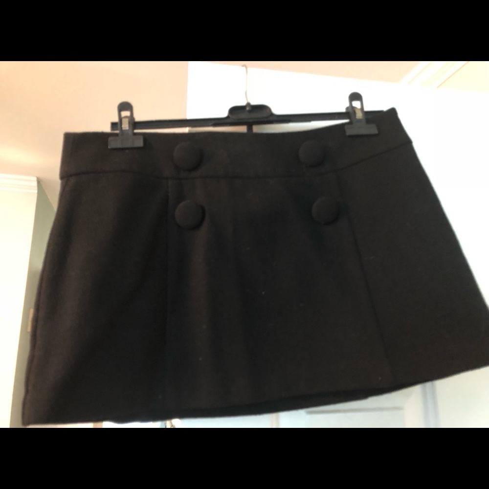 A mini skirt